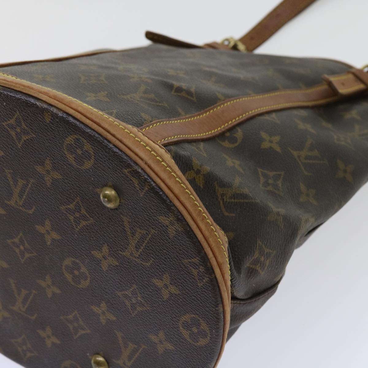 LOUIS VUITTON Monogram Bucket GM Shoulder Bag M42236 LV Auth th4378