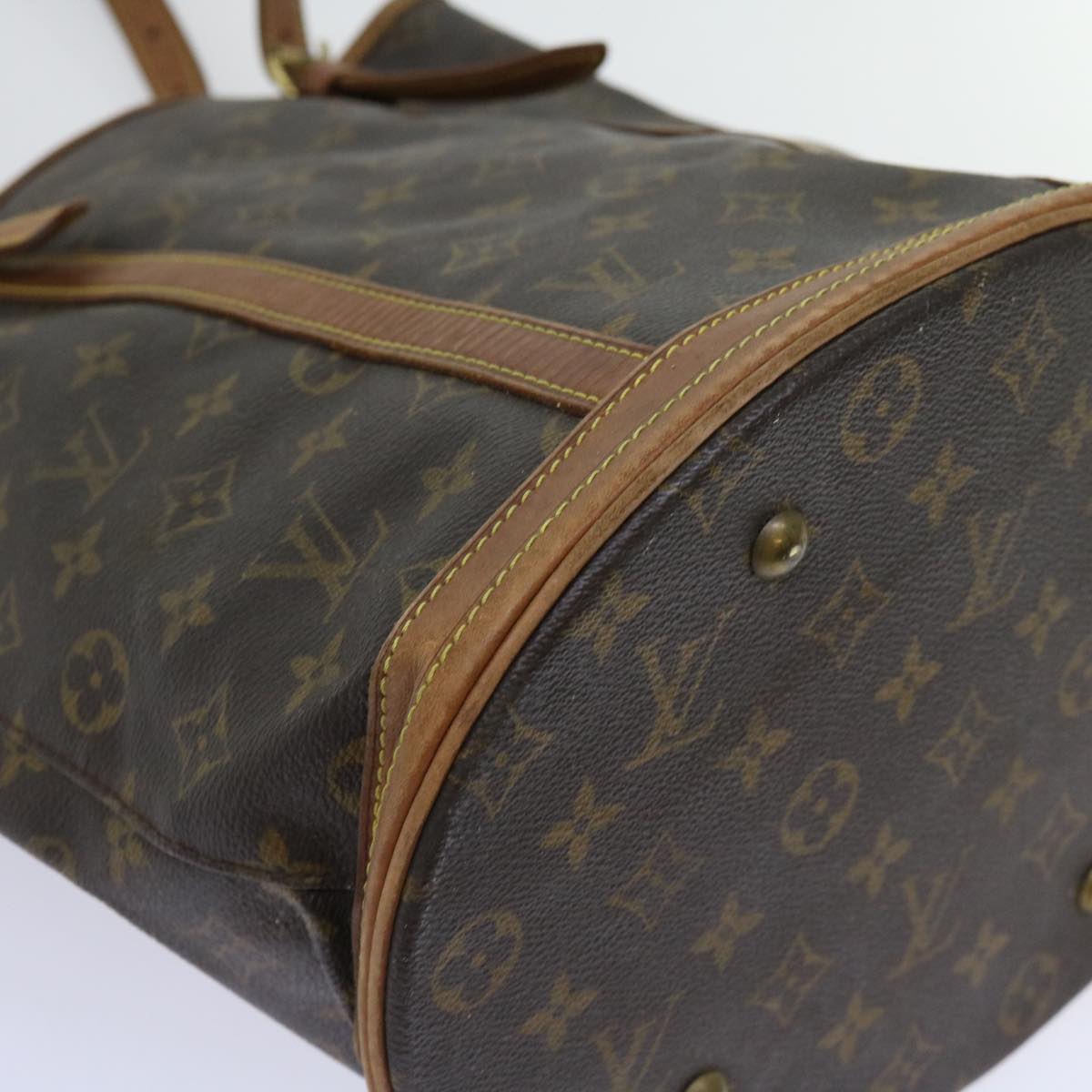 LOUIS VUITTON Monogram Bucket GM Shoulder Bag M42236 LV Auth th4378