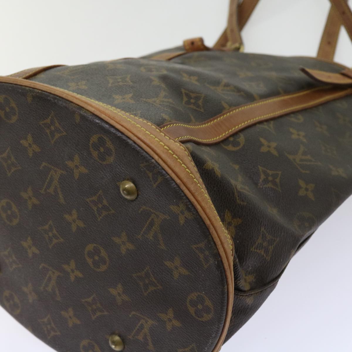 LOUIS VUITTON Monogram Bucket GM Shoulder Bag M42236 LV Auth th4378