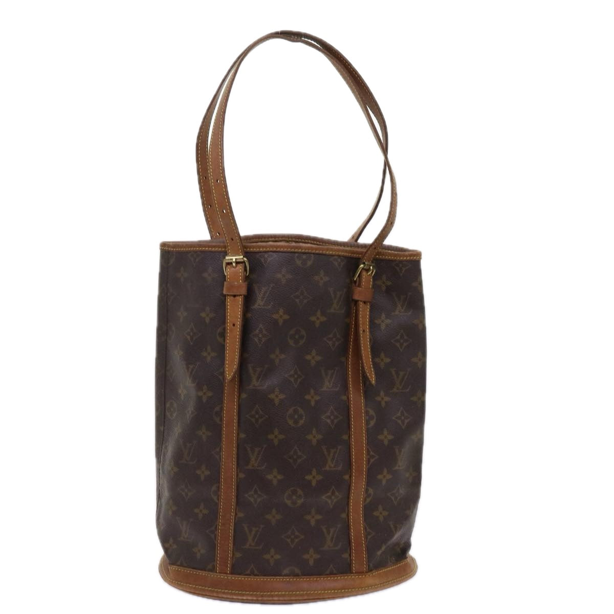 LOUIS VUITTON Monogram Bucket GM Shoulder Bag M42236 LV Auth th4378