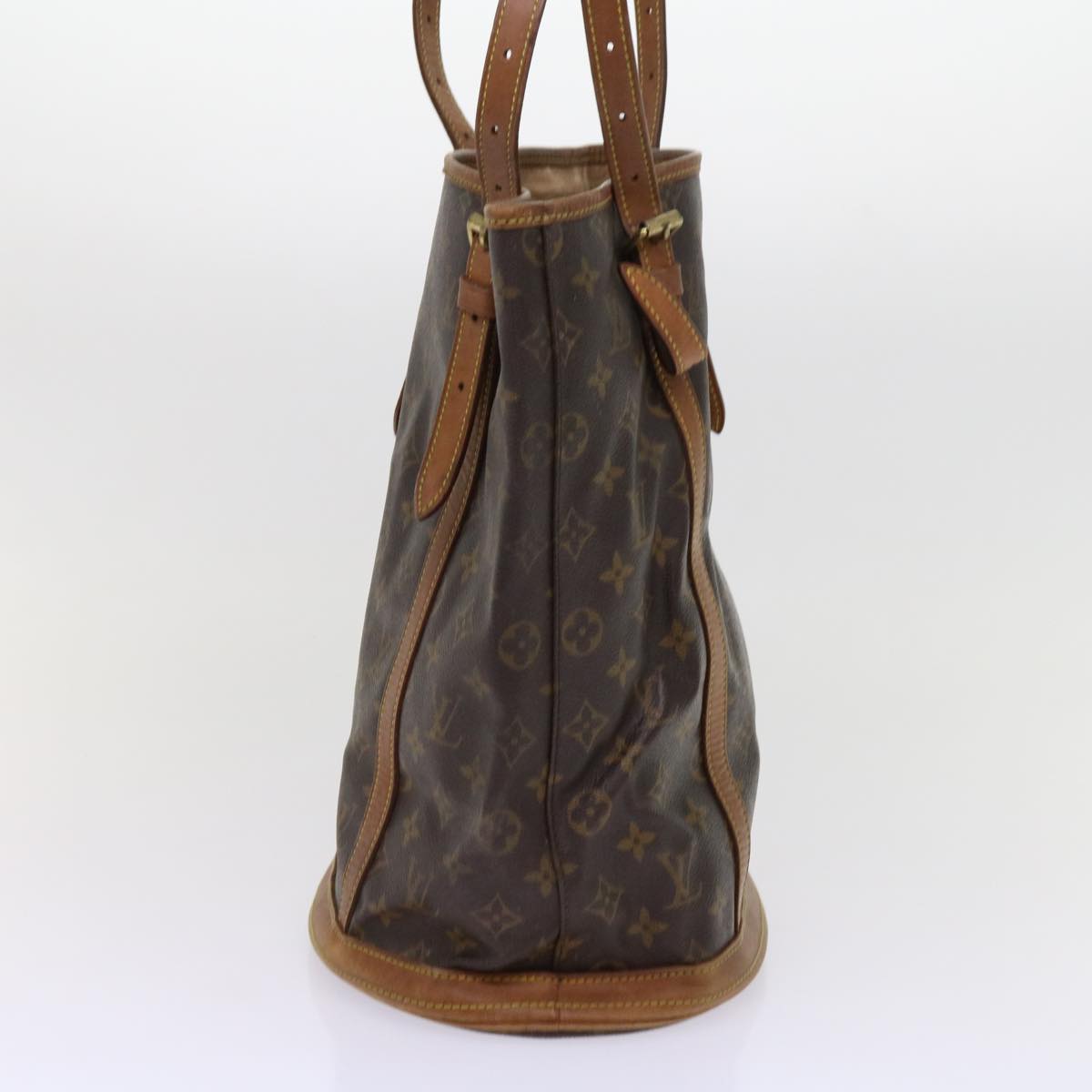 LOUIS VUITTON Monogram Bucket GM Shoulder Bag M42236 LV Auth th4378