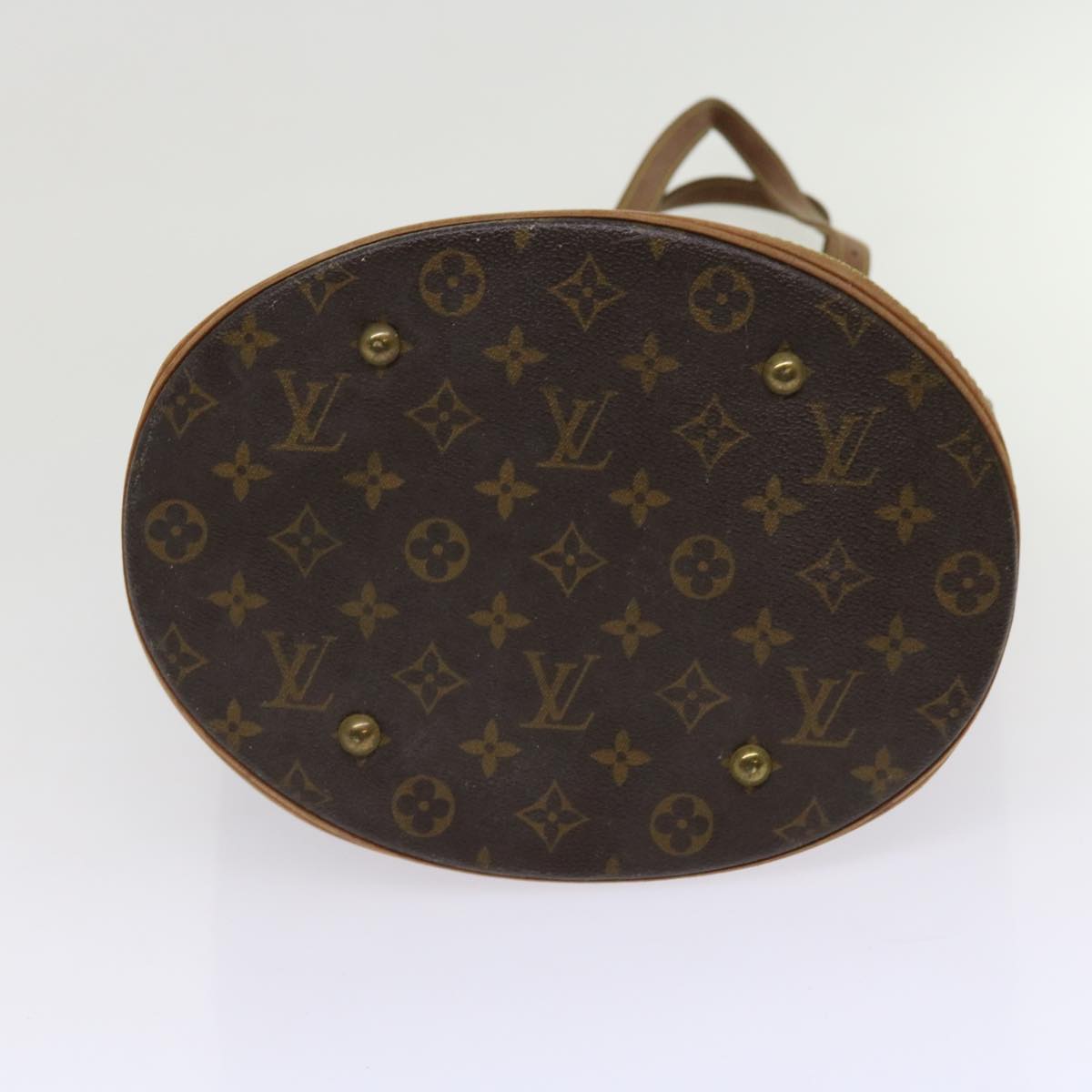 LOUIS VUITTON Monogram Bucket GM Shoulder Bag M42236 LV Auth th4378