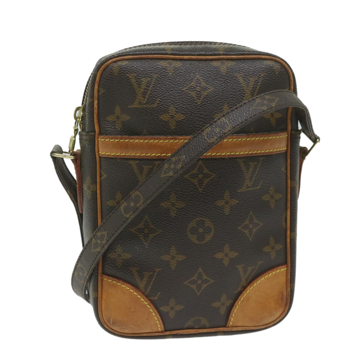 LOUIS VUITTON Monogram Danube Shoulder Bag M45266 LV Auth th4388