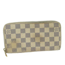 LOUIS VUITTON Damier Azur Zippy Wallet Long Wallet N63503 LV Auth th4393-13