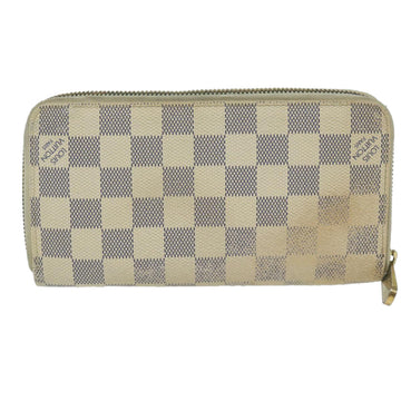 LOUIS VUITTON Damier Azur Zippy Wallet Long Wallet N63503 LV Auth th4393 - 0