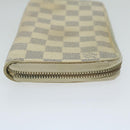 LOUIS VUITTON Damier Azur Zippy Wallet Long Wallet N63503 LV Auth th4393-3