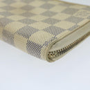 LOUIS VUITTON Damier Azur Zippy Wallet Long Wallet N63503 LV Auth th4393-14
