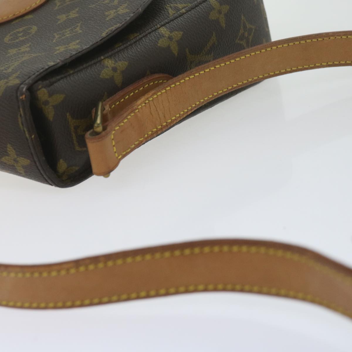 LOUIS VUITTON Monogram Saint Cloud GM Shoulder Bag M51242 LV Auth th4403