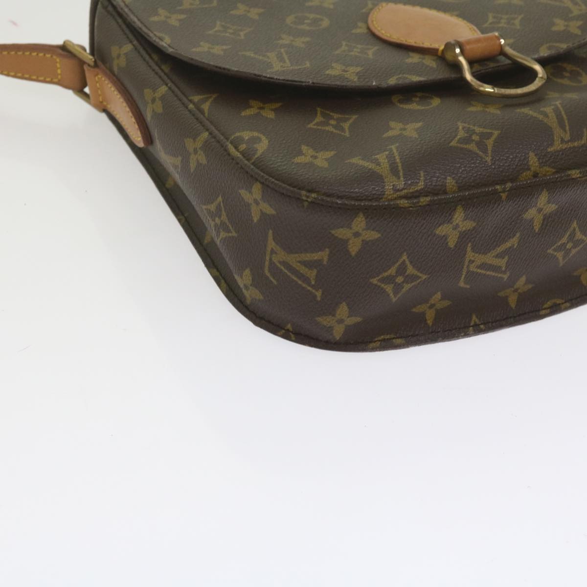 LOUIS VUITTON Monogram Saint Cloud GM Shoulder Bag M51242 LV Auth th4403