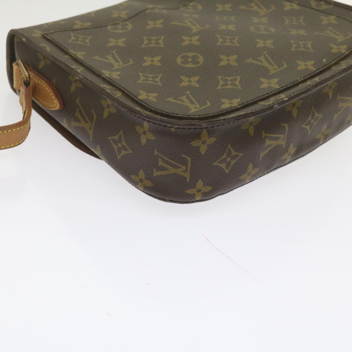 LOUIS VUITTON Monogram Saint Cloud GM Shoulder Bag M51242 LV Auth th4403