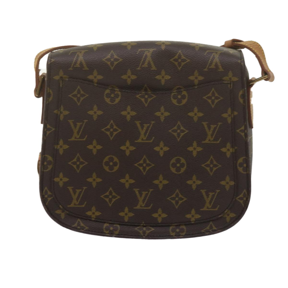 LOUIS VUITTON Monogram Saint Cloud GM Shoulder Bag M51242 LV Auth th4403