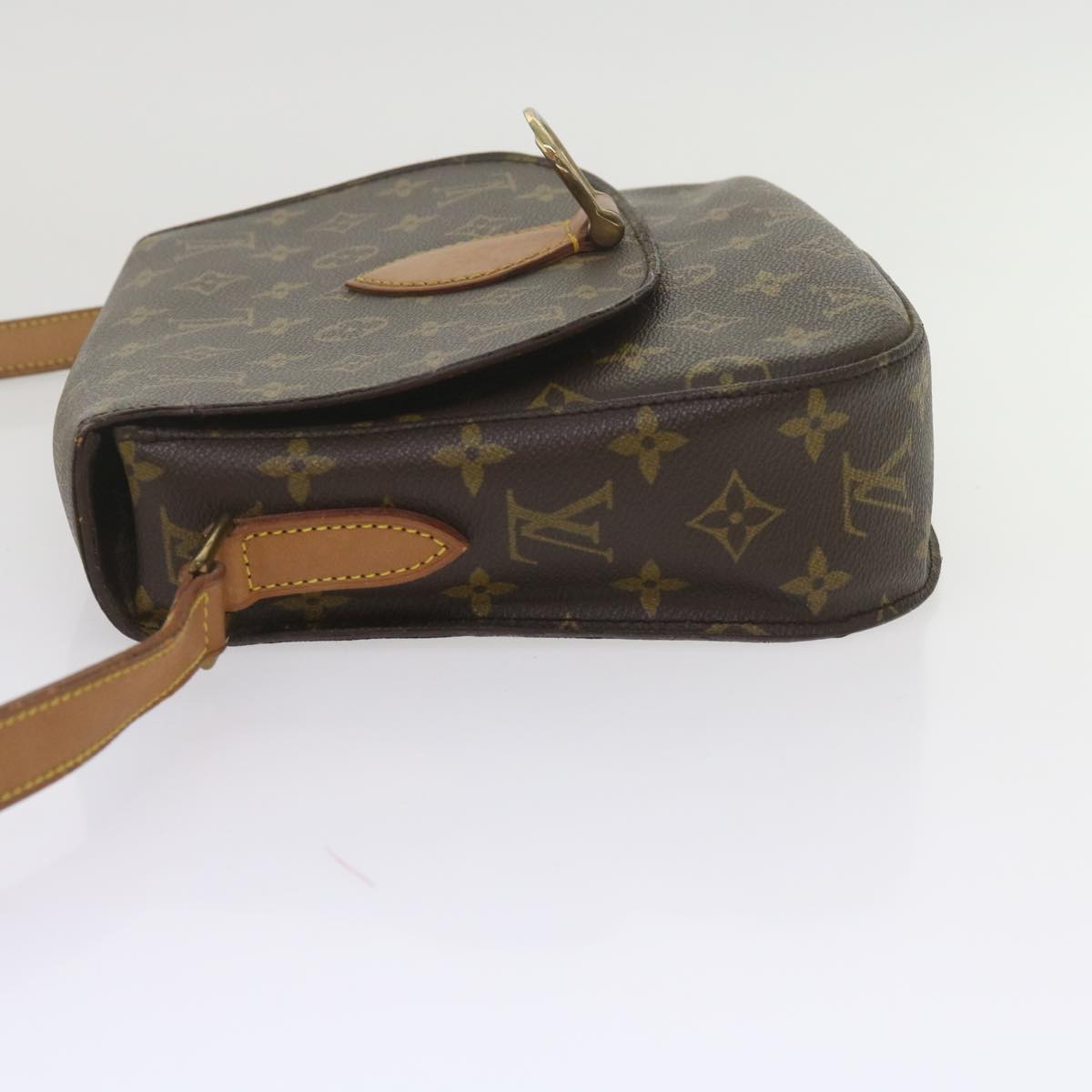 LOUIS VUITTON Monogram Saint Cloud GM Shoulder Bag M51242 LV Auth th4403