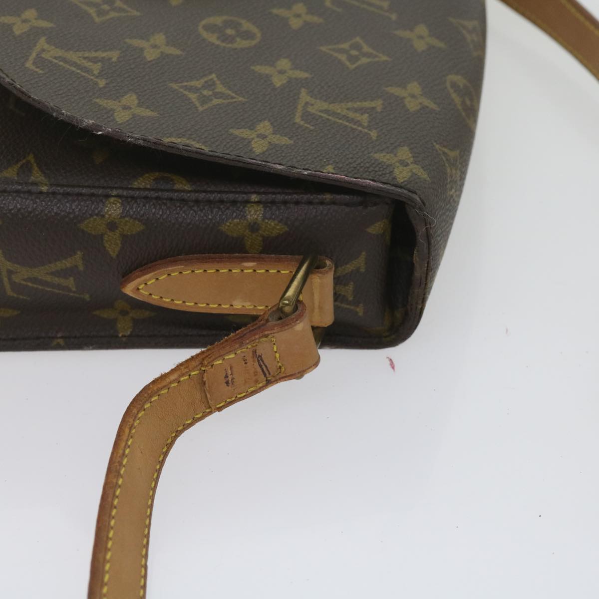 LOUIS VUITTON Monogram Saint Cloud GM Shoulder Bag M51242 LV Auth th4403