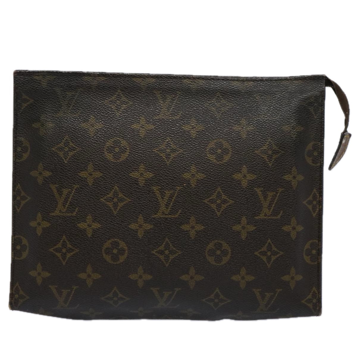 LOUIS VUITTON Monogram Poche Toilette 26 Pouch M47542 LV Auth th4413