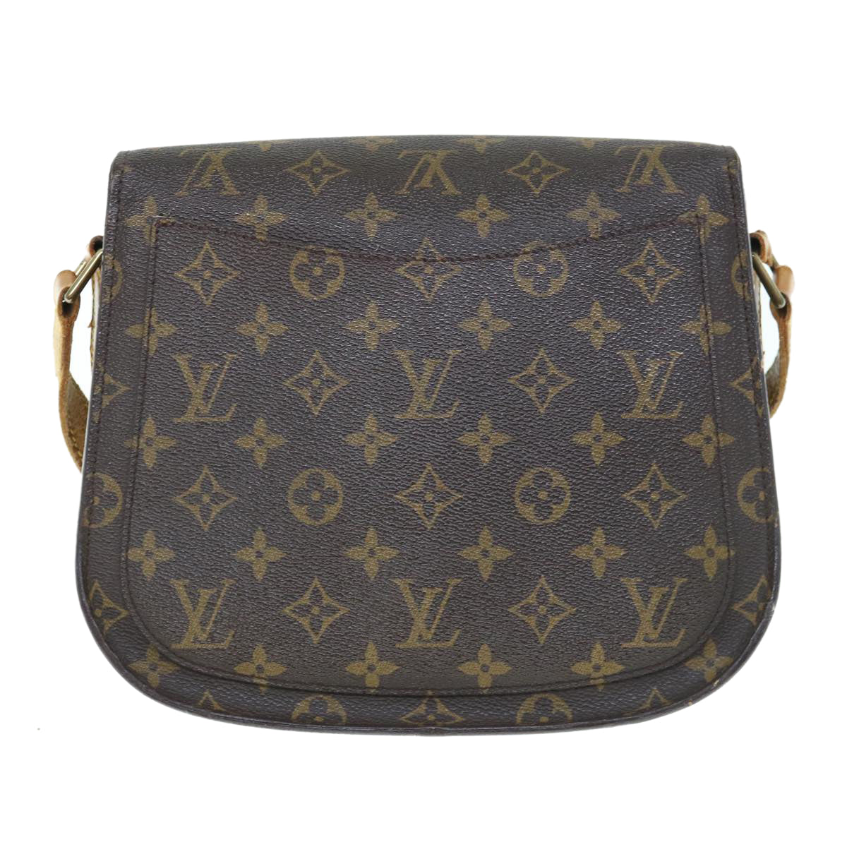 LOUIS VUITTON Monogram Saint Cloud GM Shoulder Bag M51242 LV Auth th4452