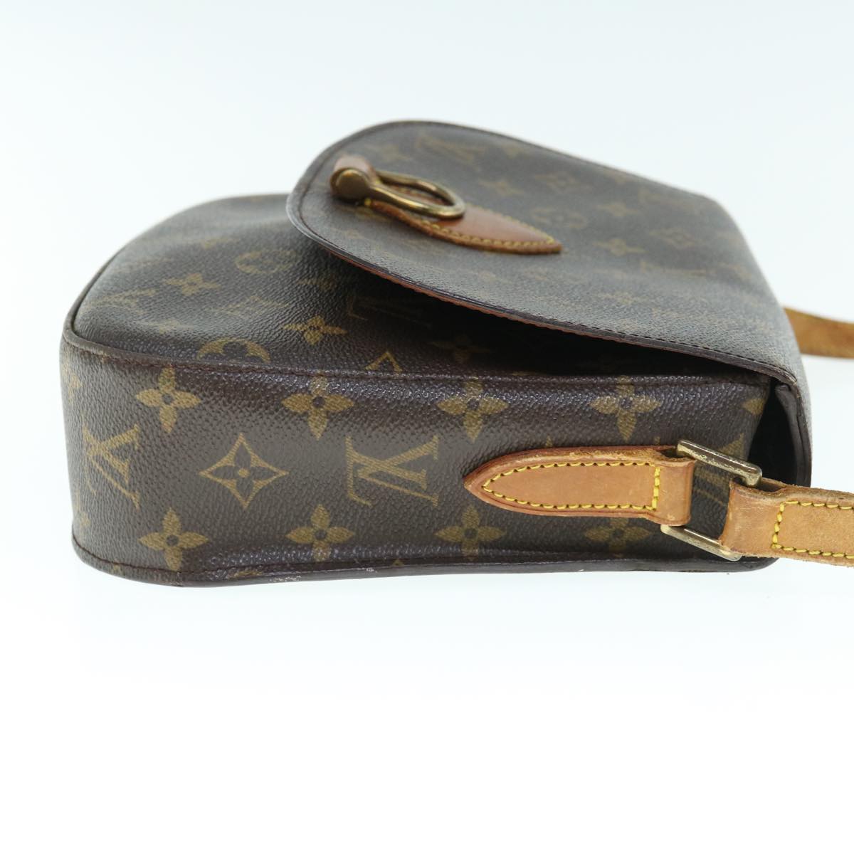 LOUIS VUITTON Monogram Saint Cloud GM Shoulder Bag M51242 LV Auth th4452