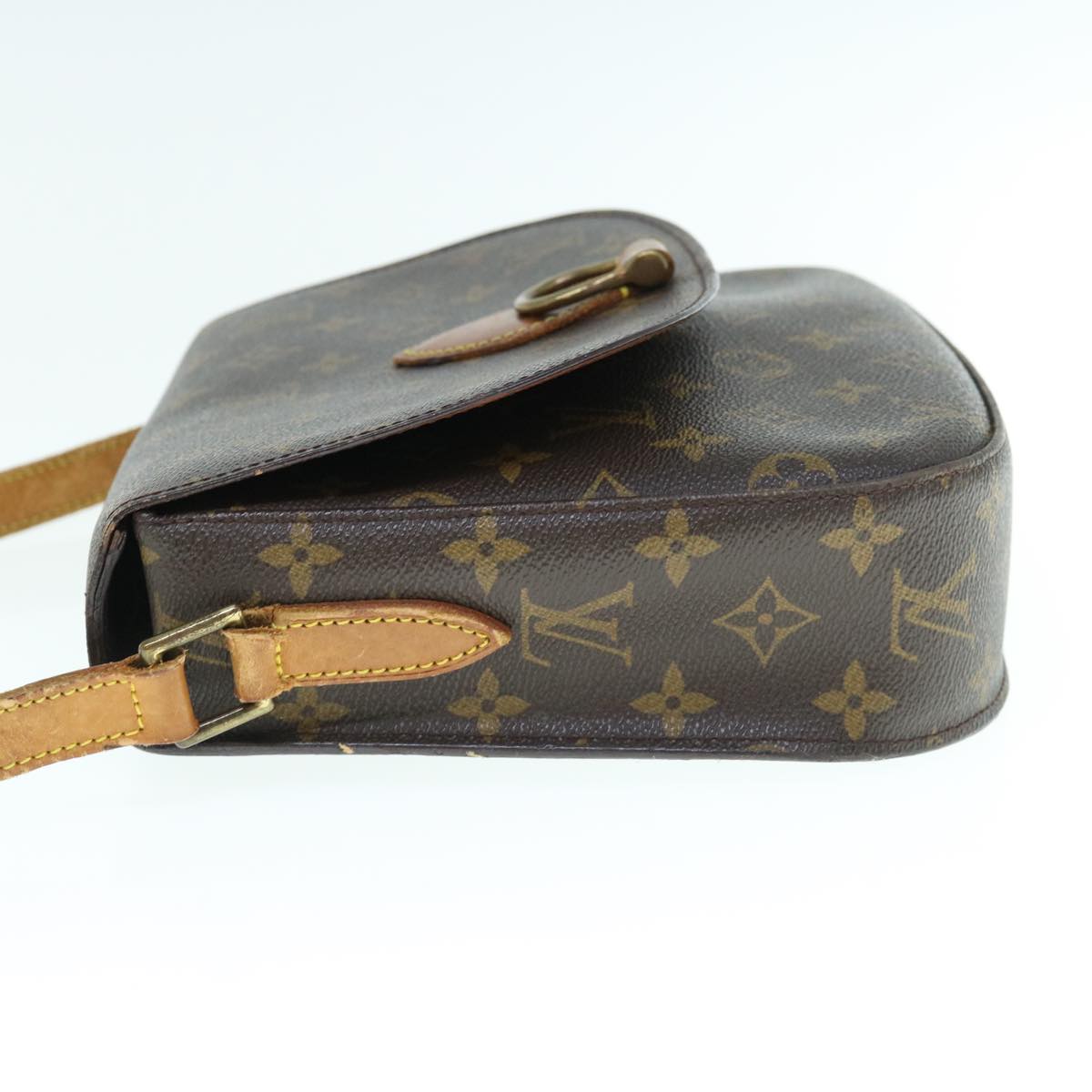 LOUIS VUITTON Monogram Saint Cloud GM Shoulder Bag M51242 LV Auth th4452