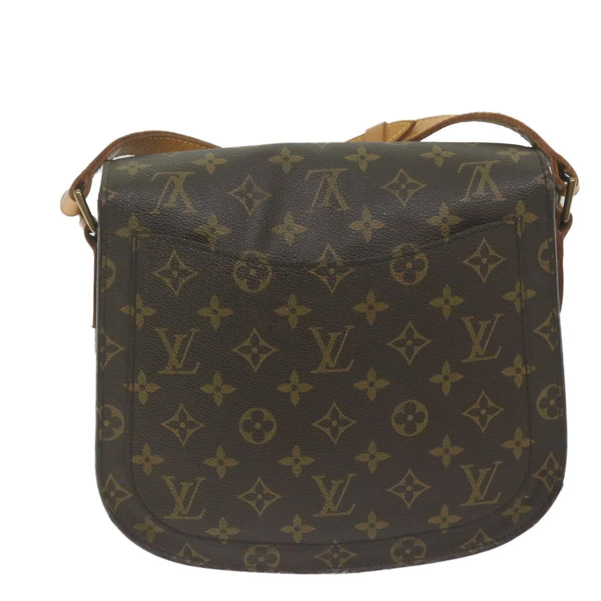 LOUIS VUITTON Monogram Saint Cloud GM Shoulder Bag M51242 LV Auth th4455