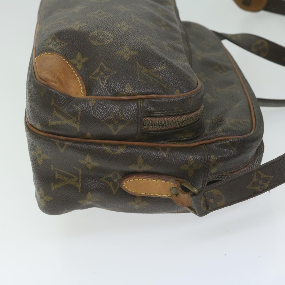 LOUIS VUITTON Monogram Nile Shoulder Bag M45244 LV Auth th4456