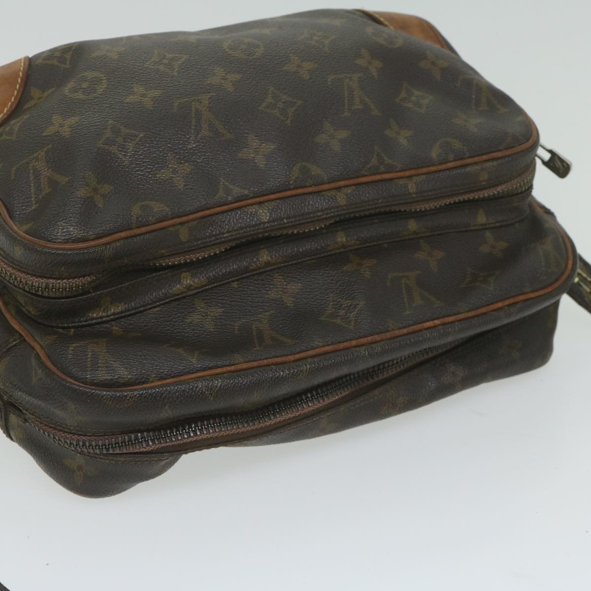 LOUIS VUITTON Monogram Nile Shoulder Bag M45244 LV Auth th4456