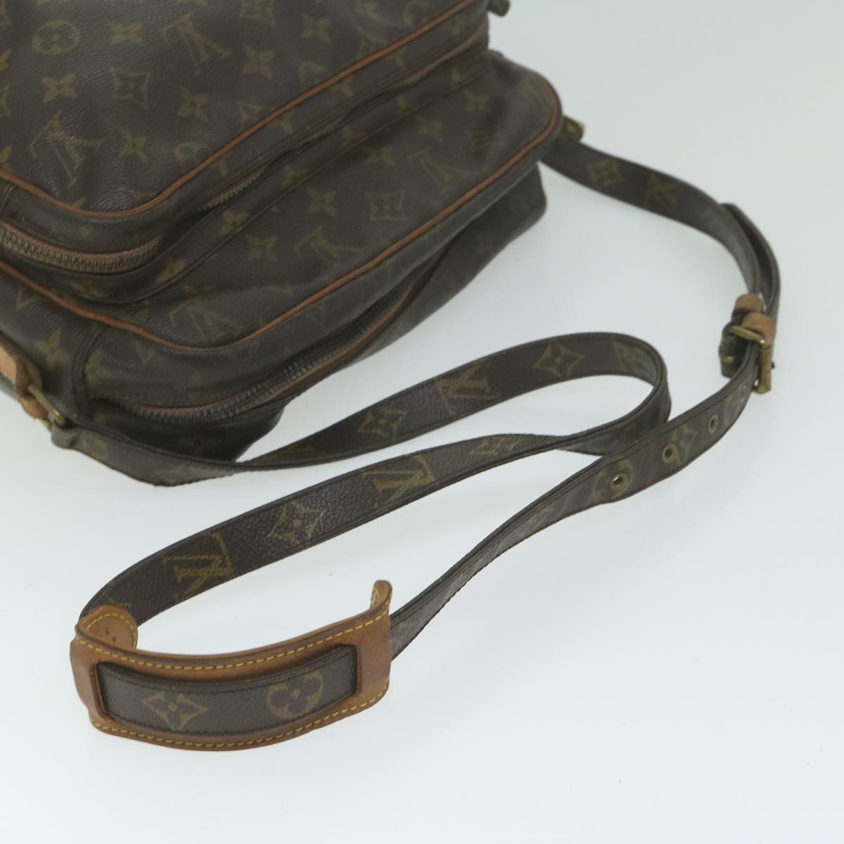 LOUIS VUITTON Monogram Nile Shoulder Bag M45244 LV Auth th4456