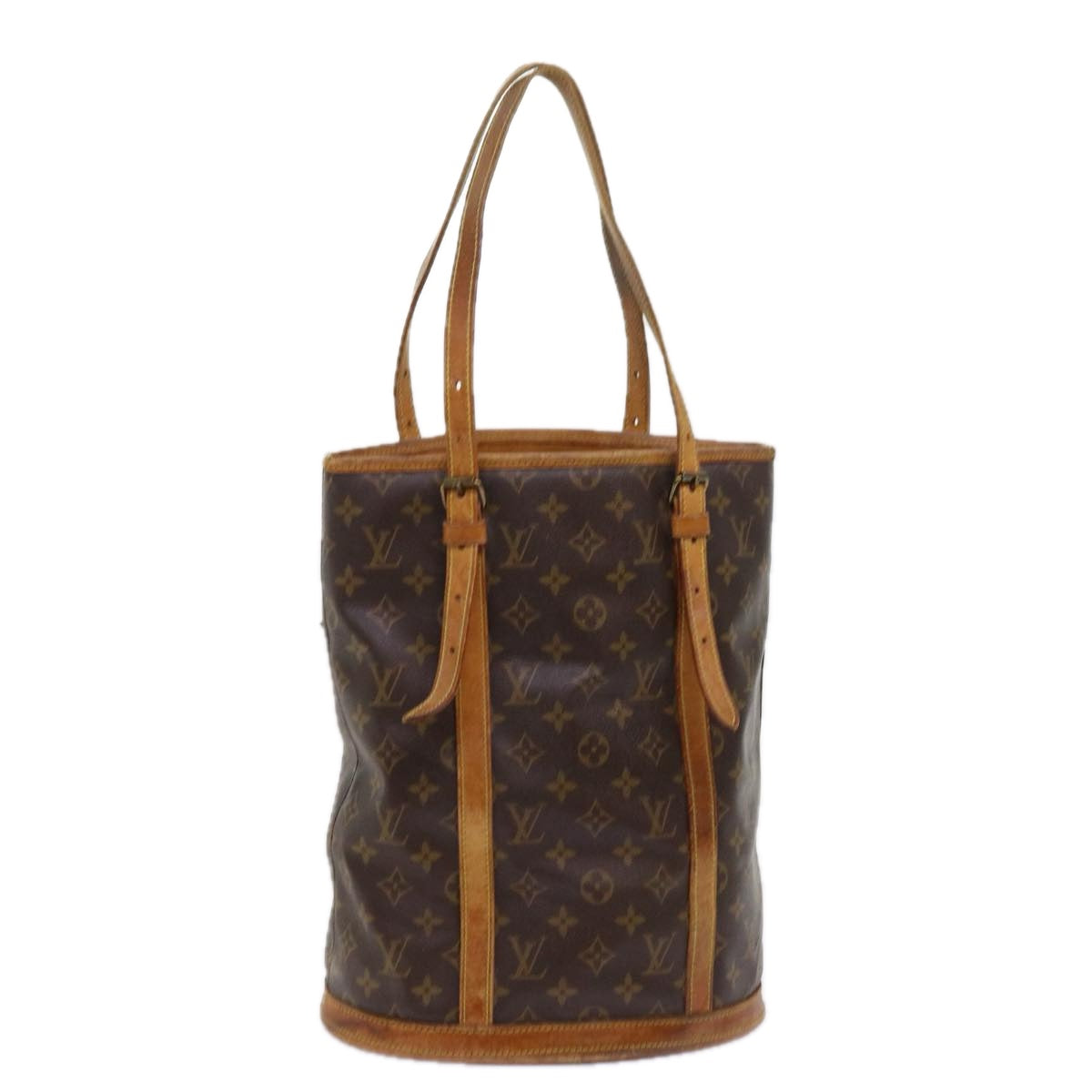 LOUIS VUITTON Monogram Bucket GM Shoulder Bag M42236 LV Auth th4458