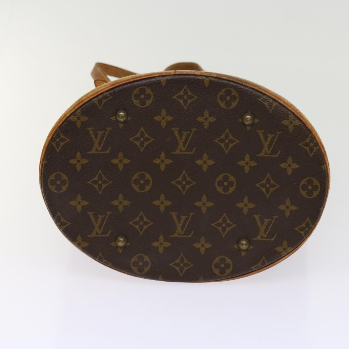 LOUIS VUITTON Monogram Bucket GM Shoulder Bag M42236 LV Auth th4458