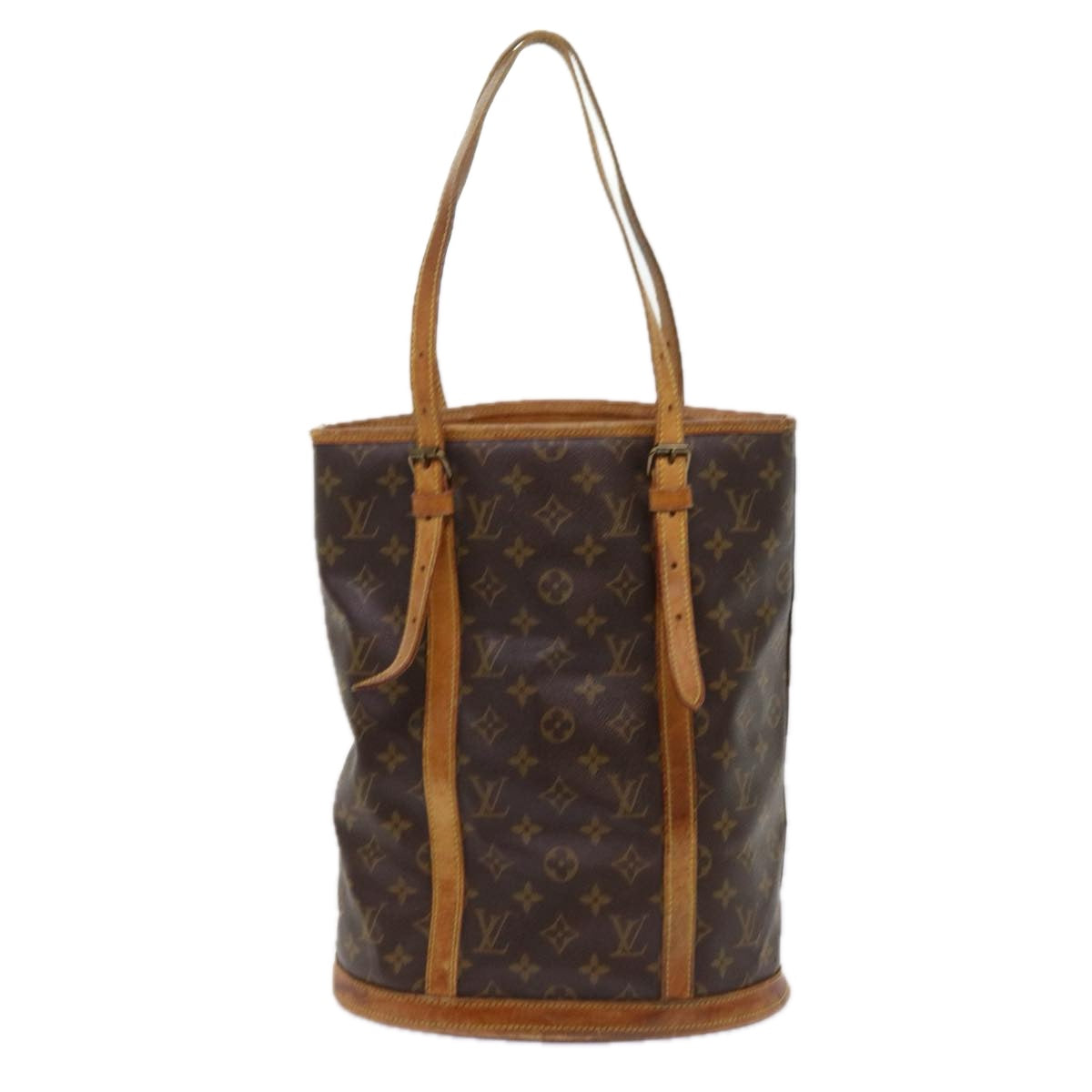 LOUIS VUITTON Monogram Bucket GM Shoulder Bag M42236 LV Auth th4458