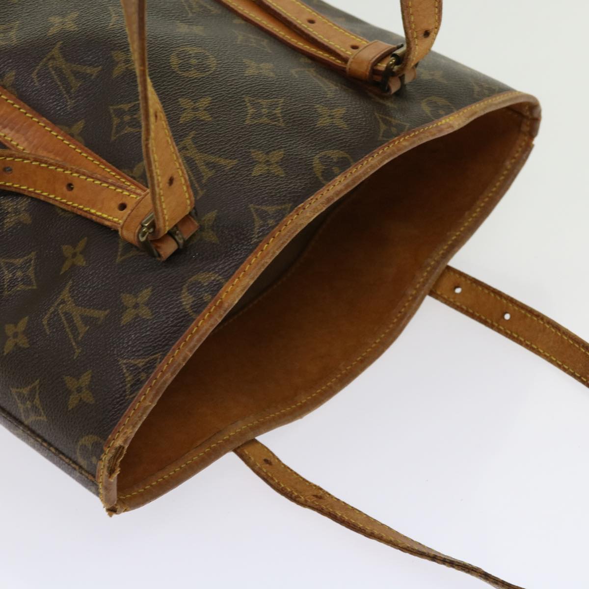 LOUIS VUITTON Monogram Bucket GM Shoulder Bag M42236 LV Auth th4458