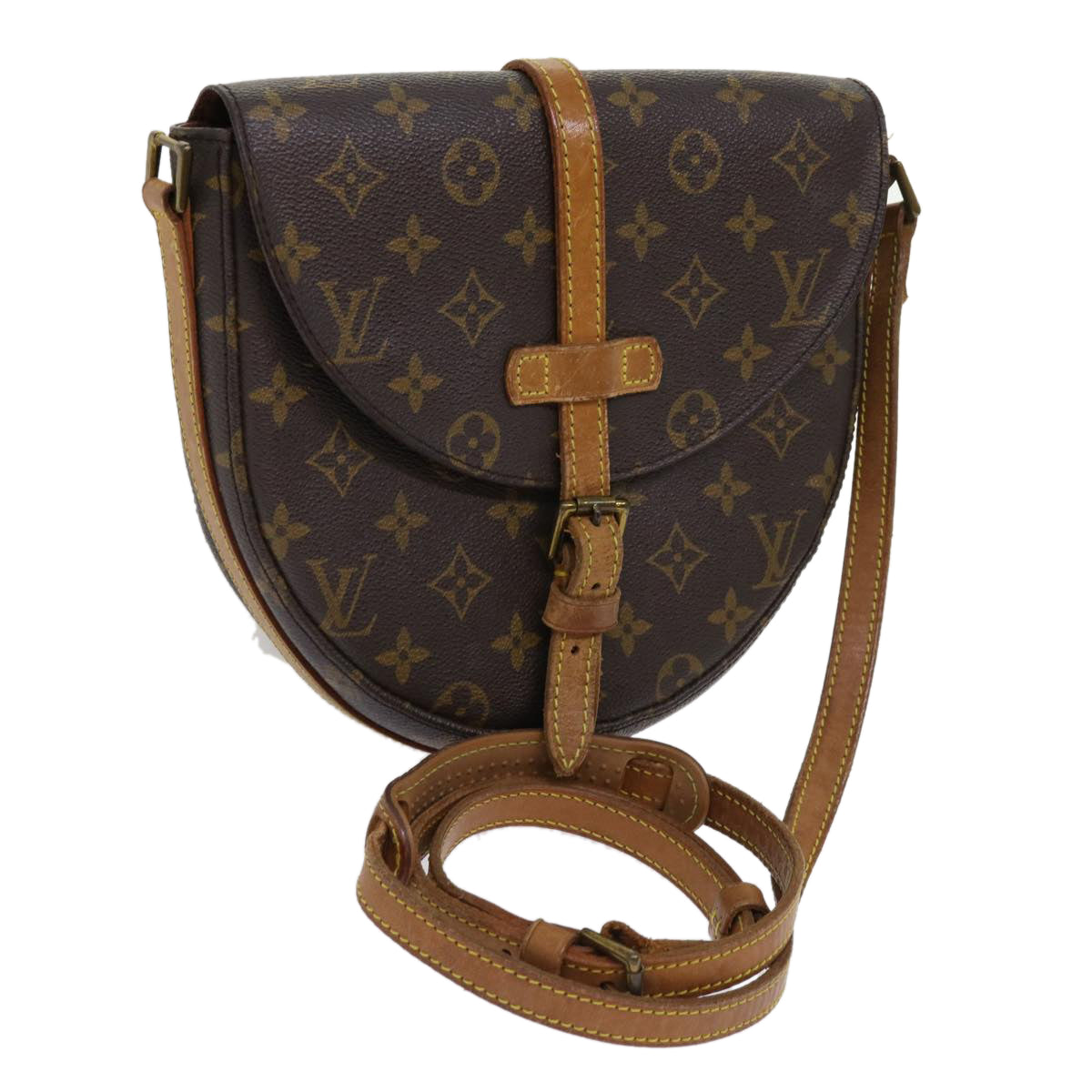 LOUIS VUITTON Monogram Chantilly MM Shoulder Bag M51233 LV Auth th4459