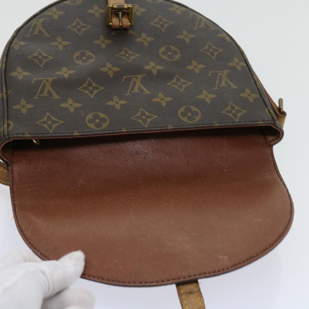 LOUIS VUITTON Monogram Chantilly MM Shoulder Bag M51233 LV Auth th4459