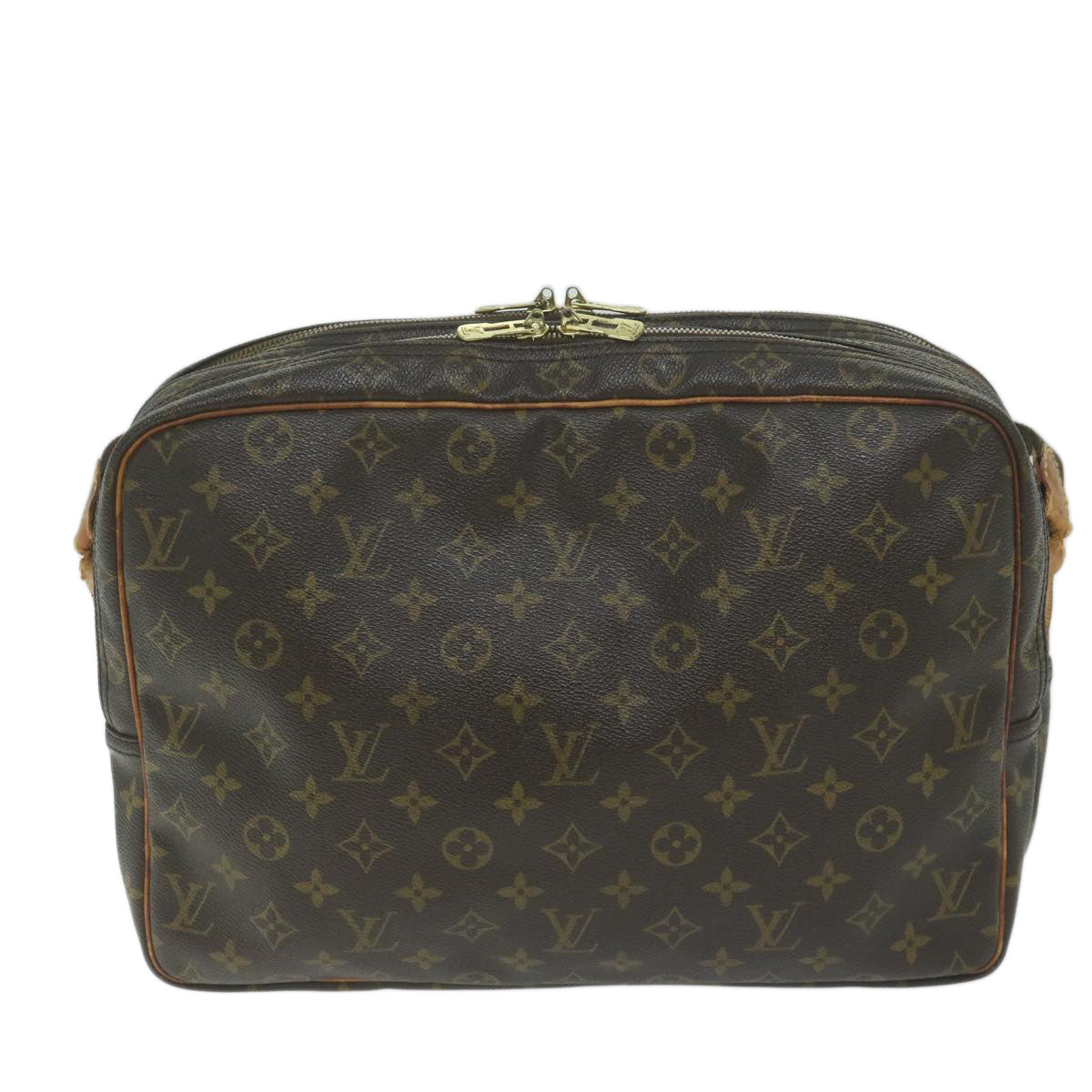 LOUIS VUITTON Monogram Reporter GM Shoulder Bag M45252 LV Auth th4460