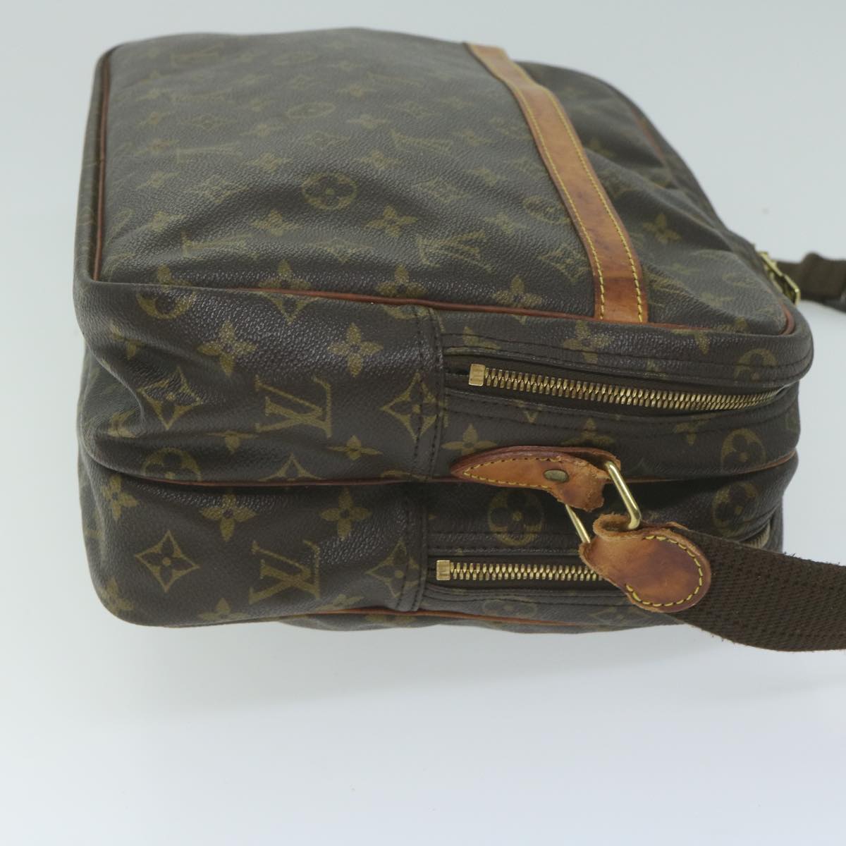 LOUIS VUITTON Monogram Reporter GM Shoulder Bag M45252 LV Auth th4460