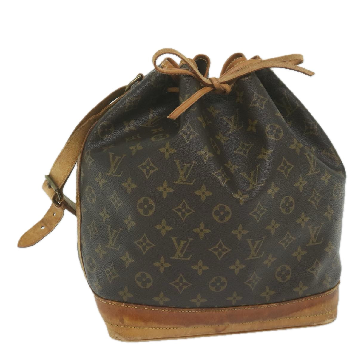 LOUIS VUITTON Monogram Noe Shoulder Bag M42224 LV Auth th4461