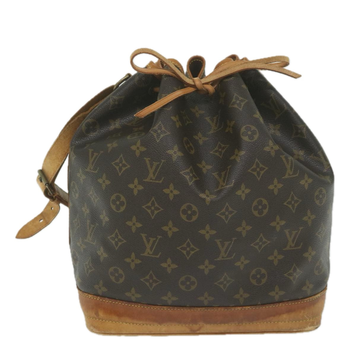 LOUIS VUITTON Monogram Noe Shoulder Bag M42224 LV Auth th4461