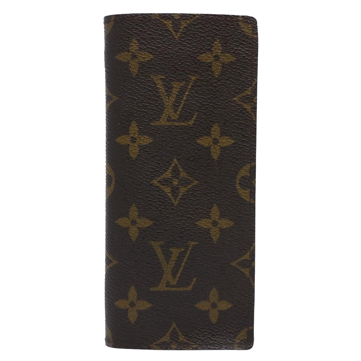 LOUIS VUITTON Monogram Etui Lunettes Simple Glasses Case M62962 LV Auth th4466 - 0