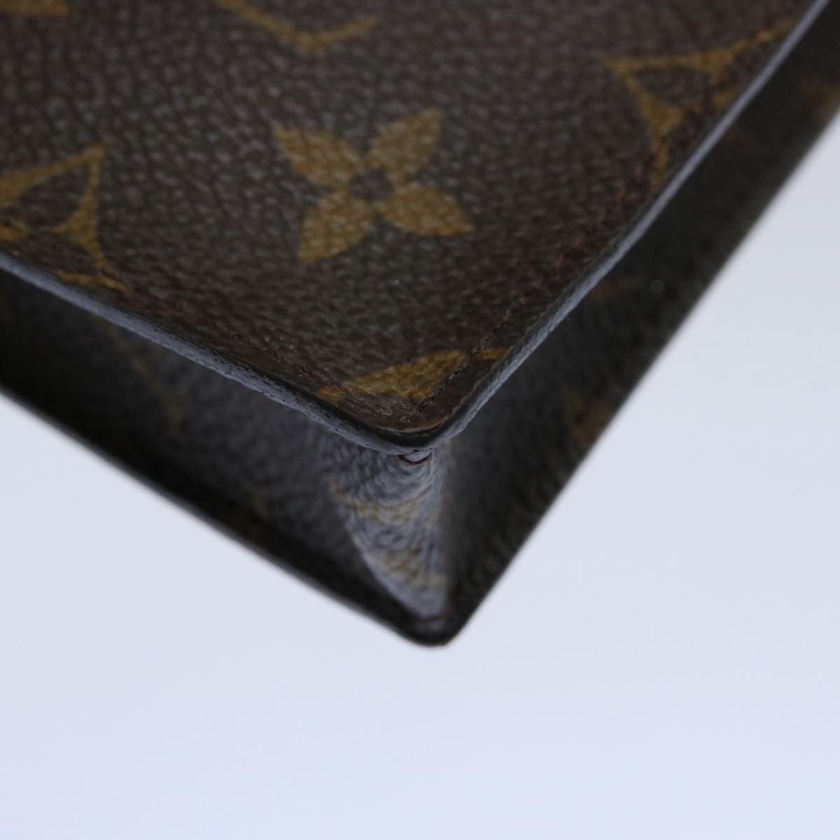 LOUIS VUITTON Monogram Etui Lunettes Simple Glasses Case M62962 LV Auth th4466