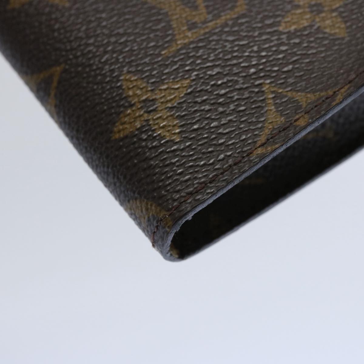 LOUIS VUITTON Monogram Etui Lunettes Simple Glasses Case M62962 LV Auth th4466