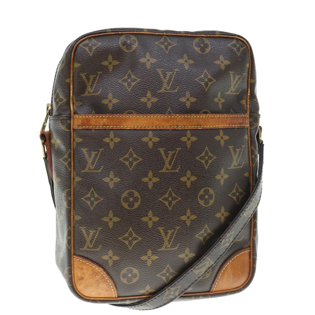 LOUIS VUITTON Monogram Danube MM Shoulder Bag M45264 LV Auth th4468