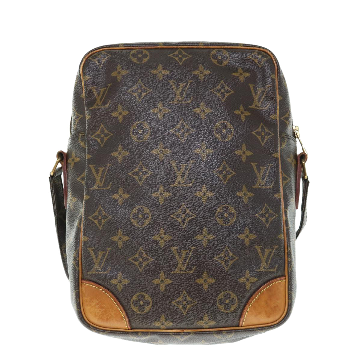 LOUIS VUITTON Monogram Danube MM Shoulder Bag M45264 LV Auth th4468