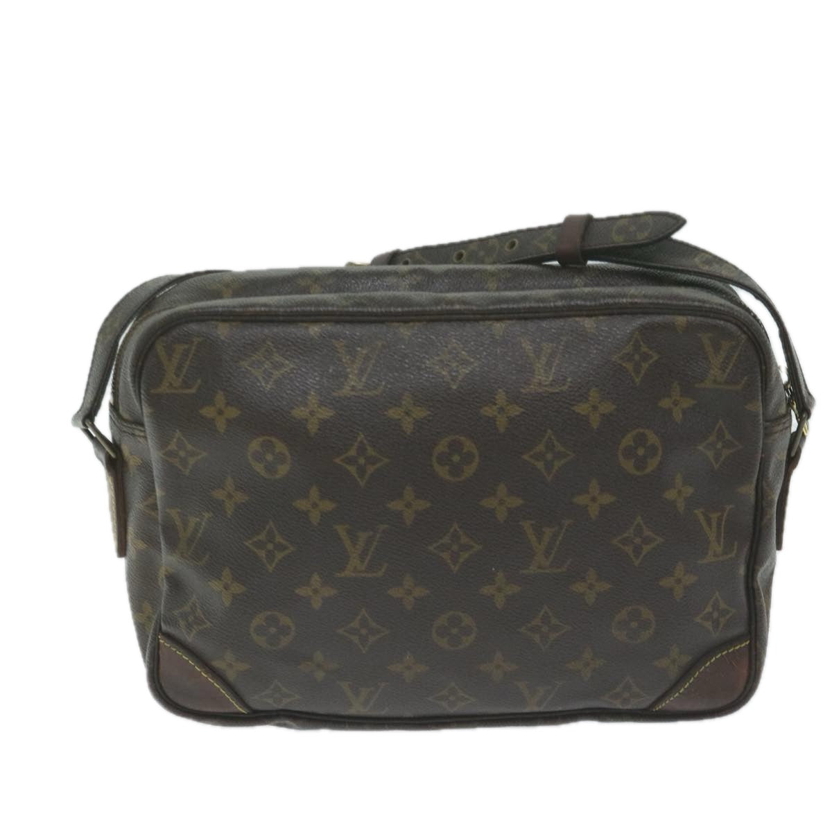 LOUIS VUITTON Monogram Nile Shoulder Bag M45244 LV Auth th4477