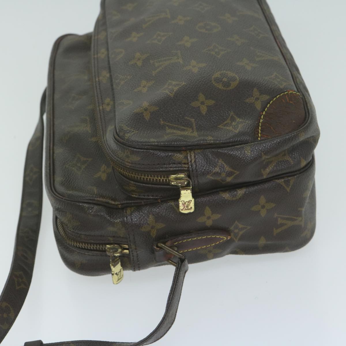 LOUIS VUITTON Monogram Nile Shoulder Bag M45244 LV Auth th4477