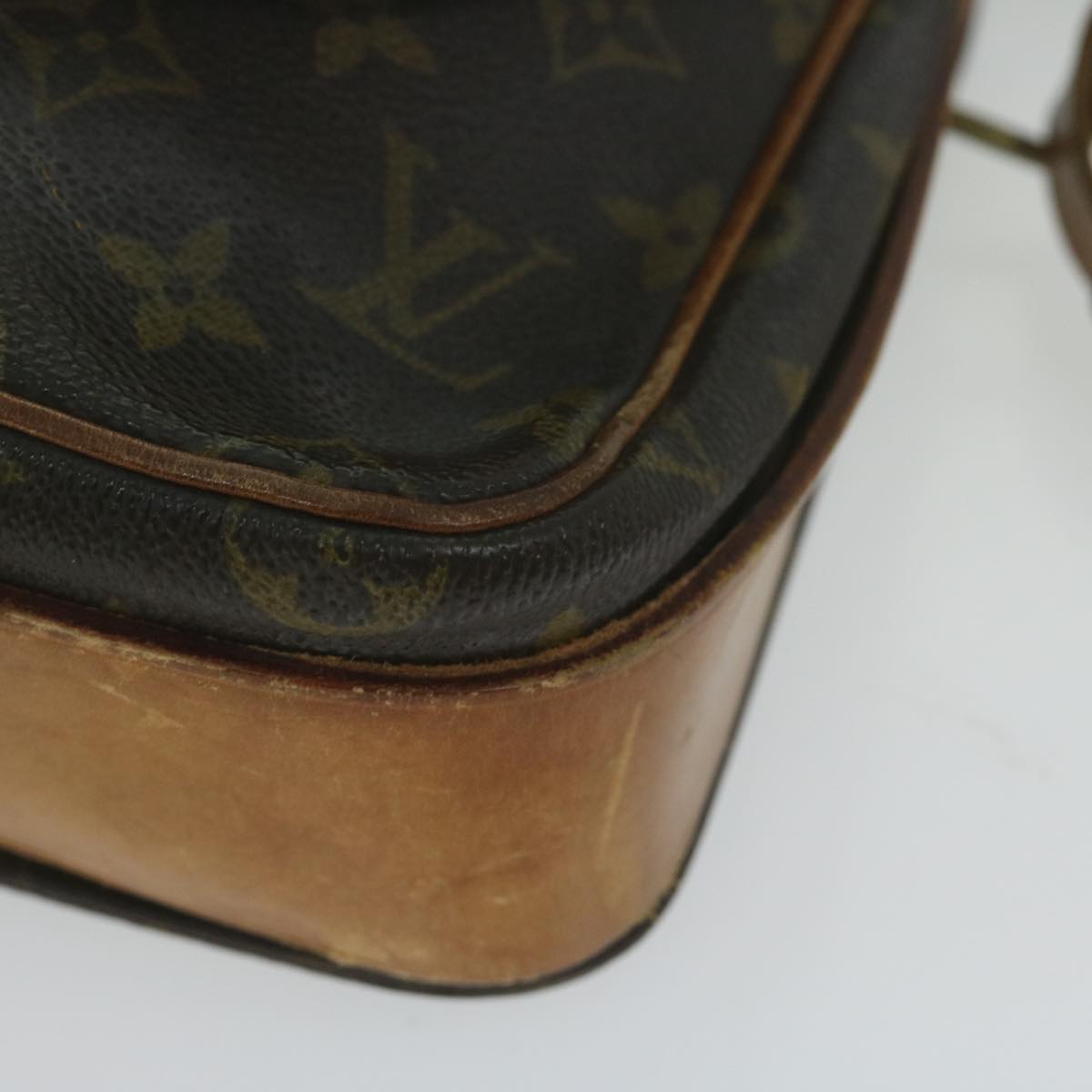 LOUIS VUITTON Monogram Cartouchiere MM Shoulder Bag M51253 LV Auth th4504