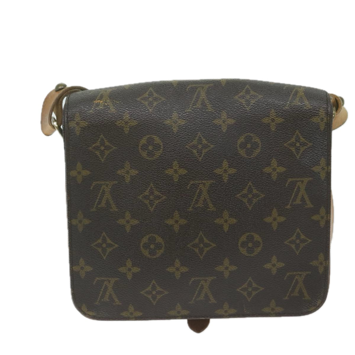 LOUIS VUITTON Monogram Cartouchiere MM Shoulder Bag M51253 LV Auth th4504 - 0