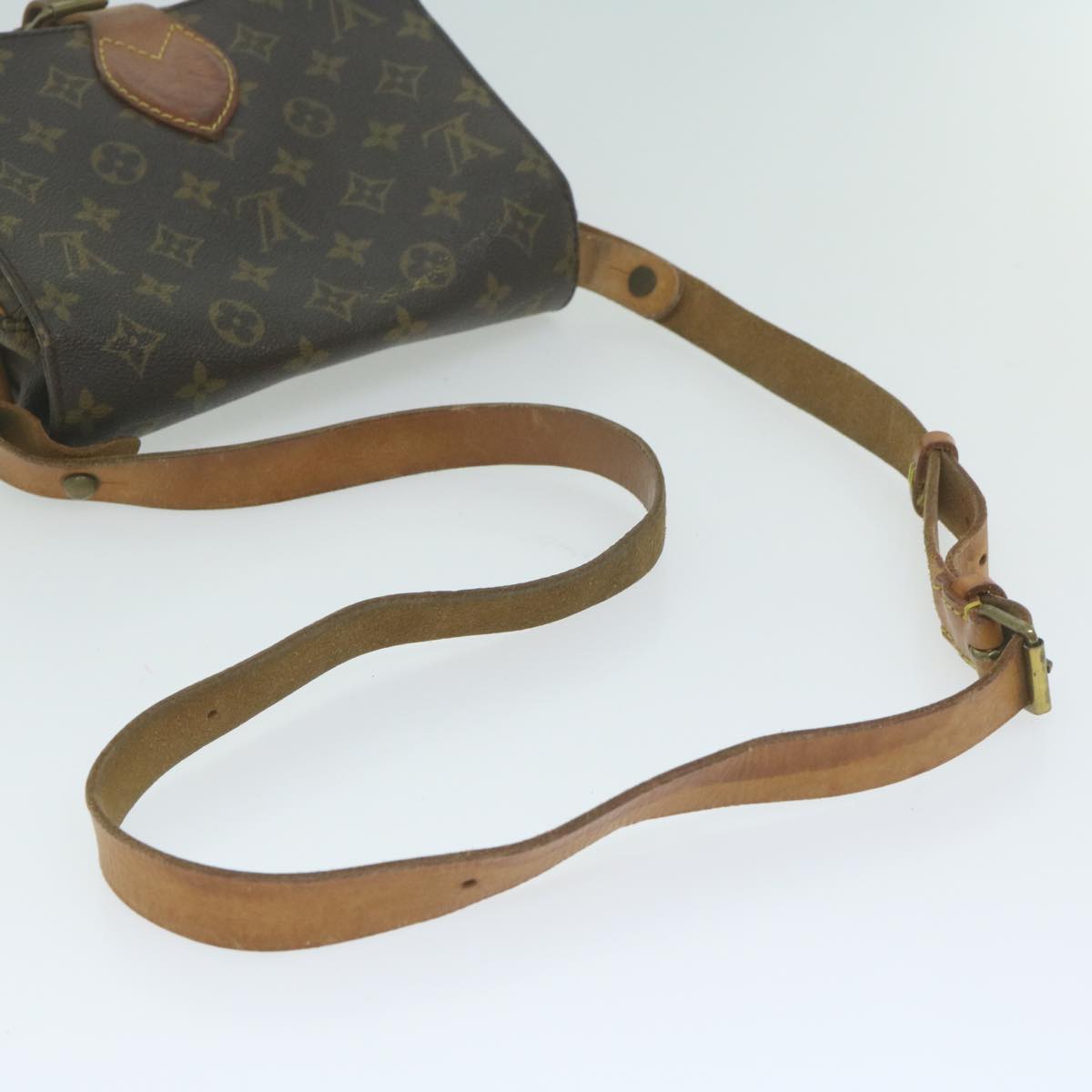 LOUIS VUITTON Monogram Cartouchiere MM Shoulder Bag M51253 LV Auth th4504