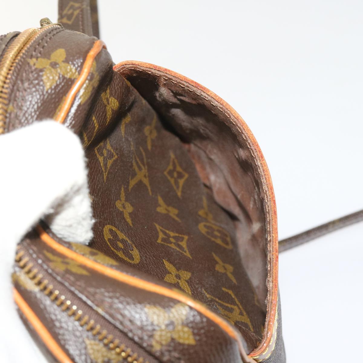 LOUIS VUITTON Monogram Danube Shoulder Bag M45266 LV Auth th4526