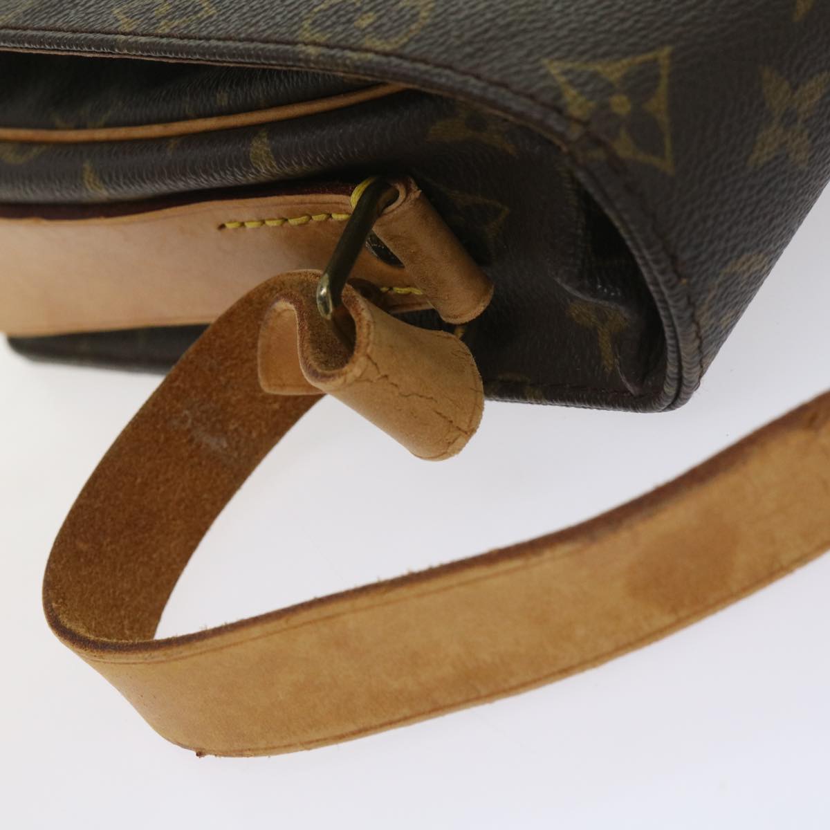 LOUIS VUITTON Monogram Cartouchiere GM Shoulder Bag M51252 LV Auth th4536