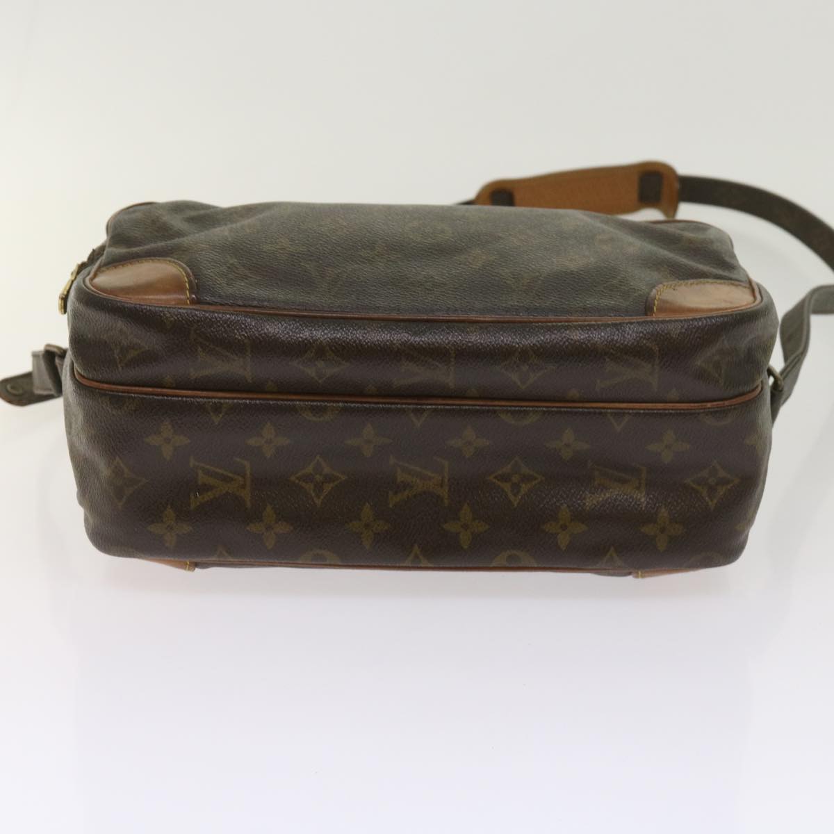 LOUIS VUITTON Monogram Nile Shoulder Bag M45244 LV Auth th4541