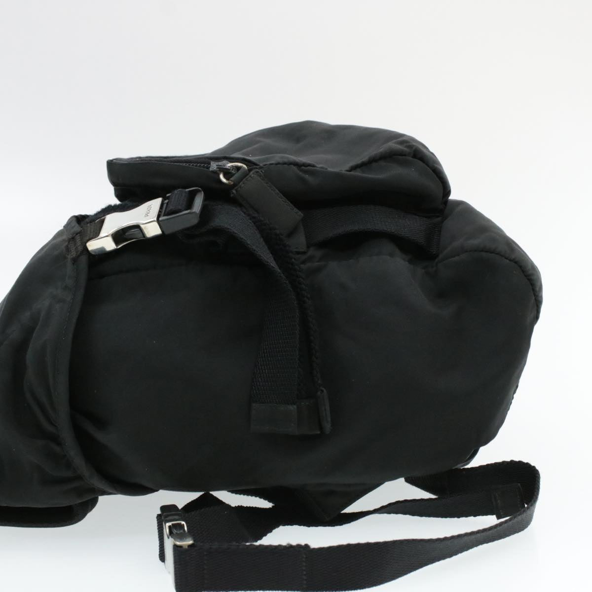 PRADA Backpack Nylon Black Auth ar2571