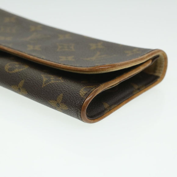 LOUIS VUITTON Monogram Pochette Twin GM Shoulder Bag M51852 LV Auth am3572